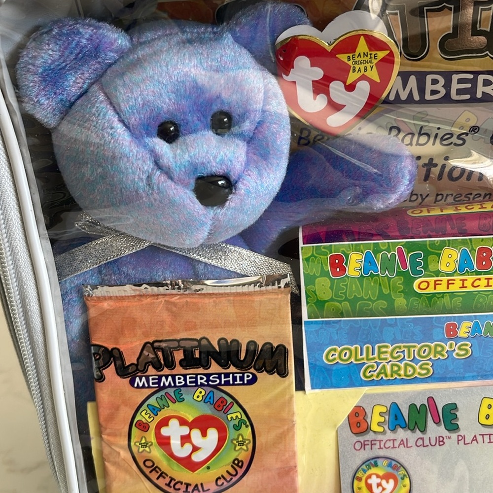 Vintage beanie baby platinum membership - Picture 2 of 7